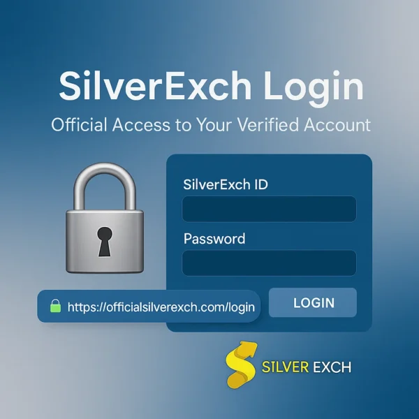 Official SilverExch login 2025 page showing verified SSL access and secure login form with logo.