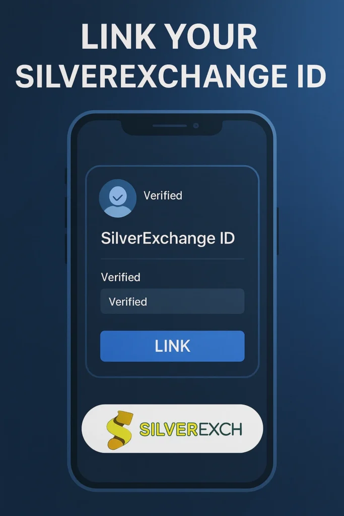 SilverExchange ID verified login dashboard on officialsilverexch.com showing secure account access and verified badge.