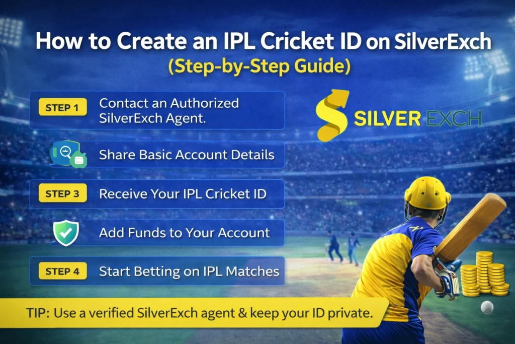How to create an IPL Cricket ID on SilverExch step by step