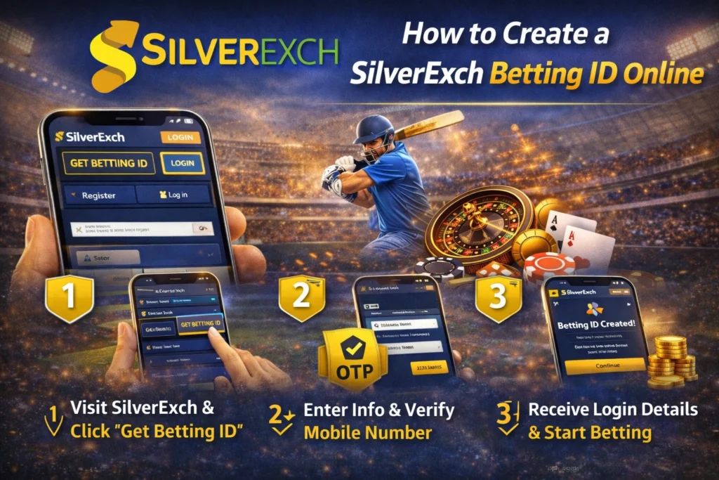 How to create a SilverExch betting ID online with mobile number verification and instant login access