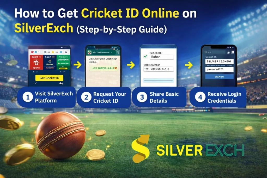 How to get Cricket ID online on SilverExch step by step