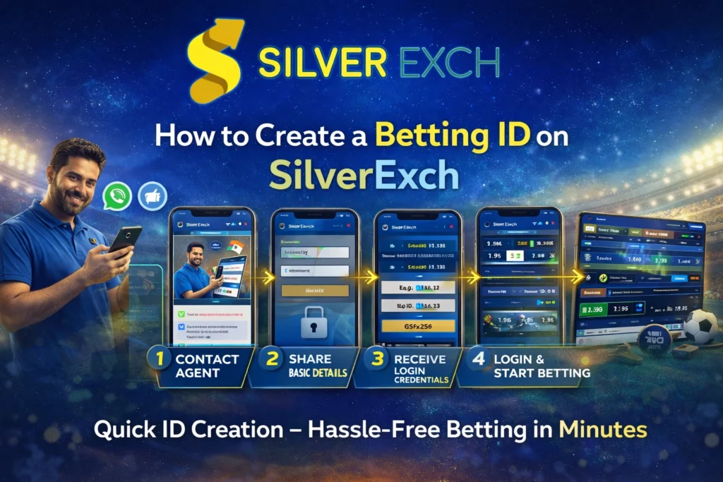 How to create a betting ID on SilverExch in India with simple steps and fast login access