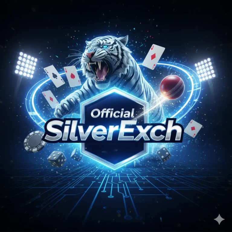 Official SilverExch App dashboard 2025 showing secure wallet, live bet panels and 24×7 support on officialsilverexch.com