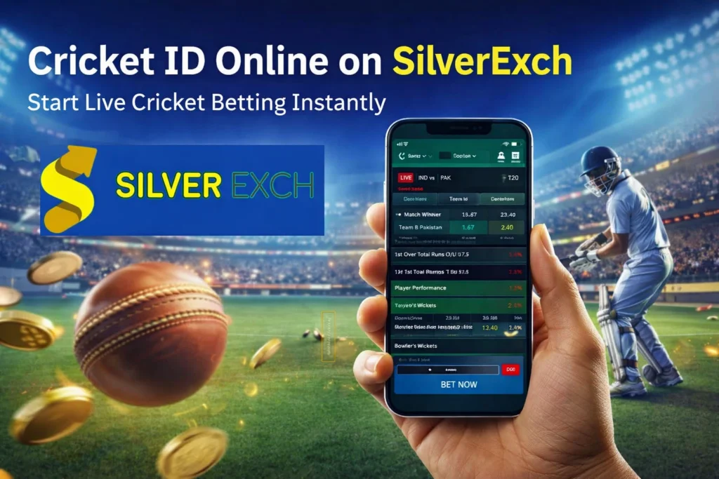 Cricket ID Online on SilverExch for live cricket betting in India