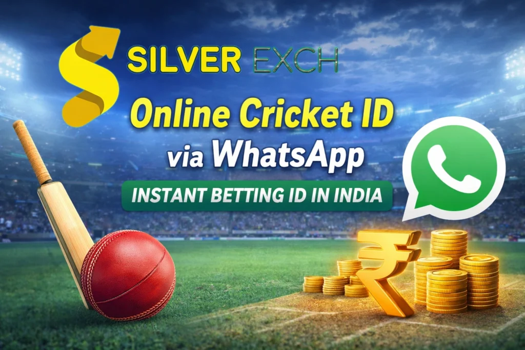 Online cricket ID WhatsApp number SilverExch – instant cricket betting ID in India